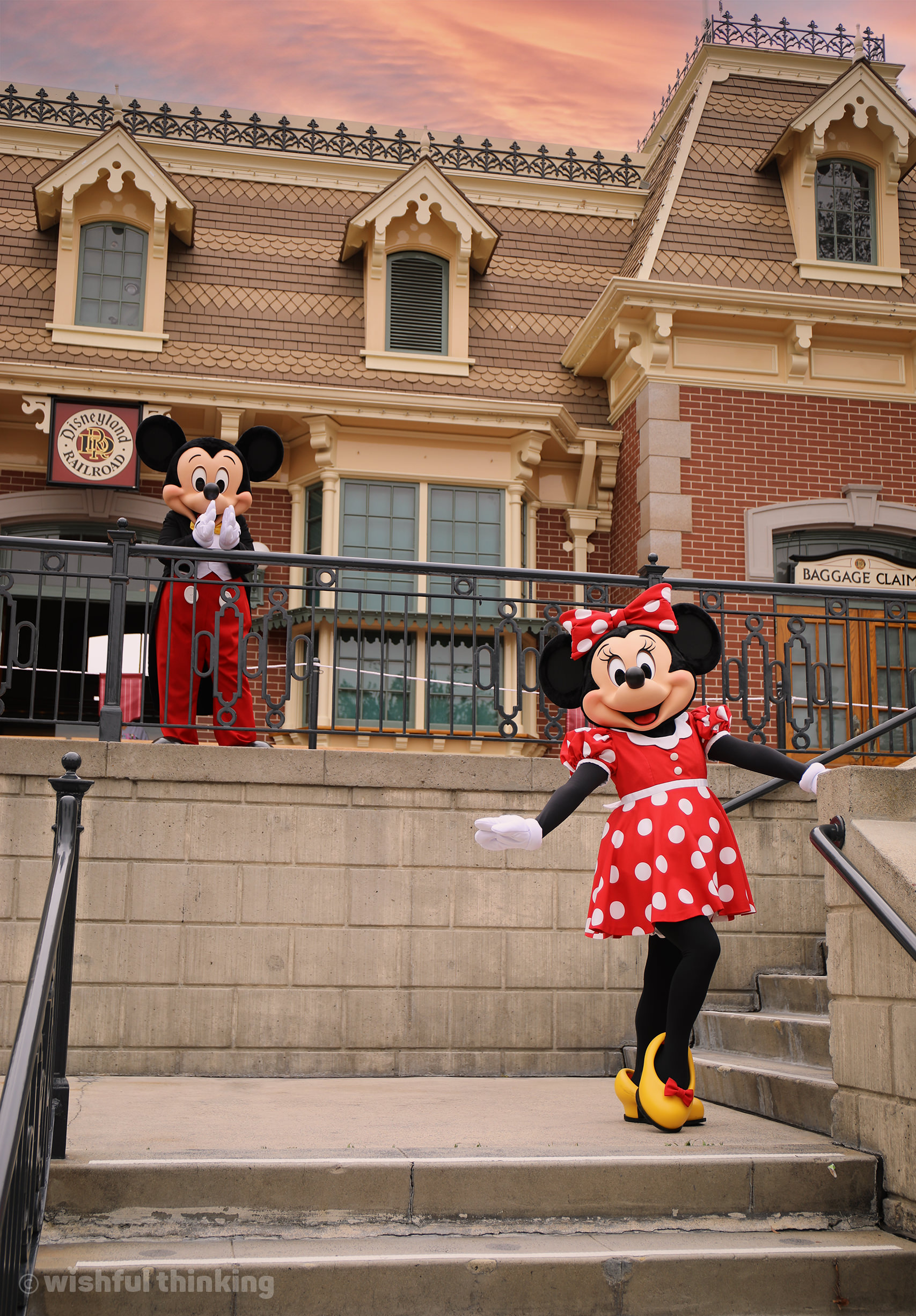 Mickey and Minnie rewelcome guests back to Disneyland Resort at its reopening in 2021