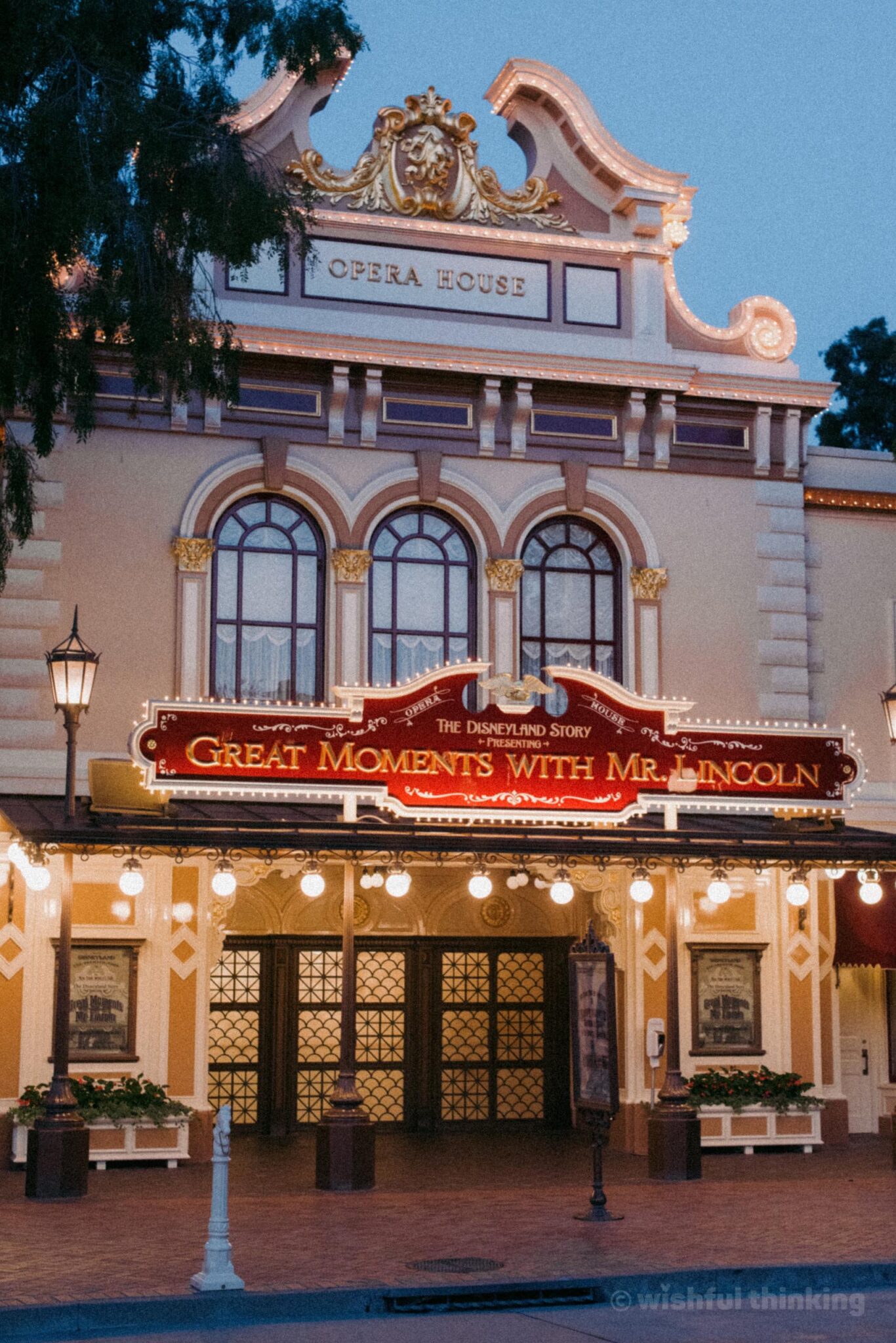 At the entrance to Disneyland Park, the historic attraction Great Moments with Mister Lincoln invites Guests to Disney's first Audio-Animatronic